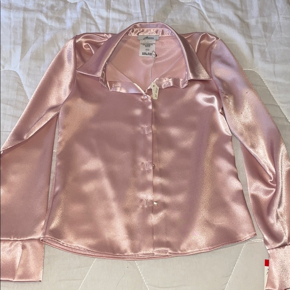 Pink blouse